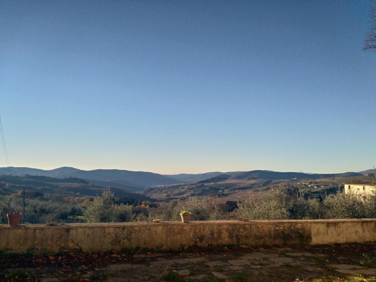 Fattoria Di Caticciano, Elegante Affittacamere Relax E Natura Vicino Firenze Pelago Ngoại thất bức ảnh